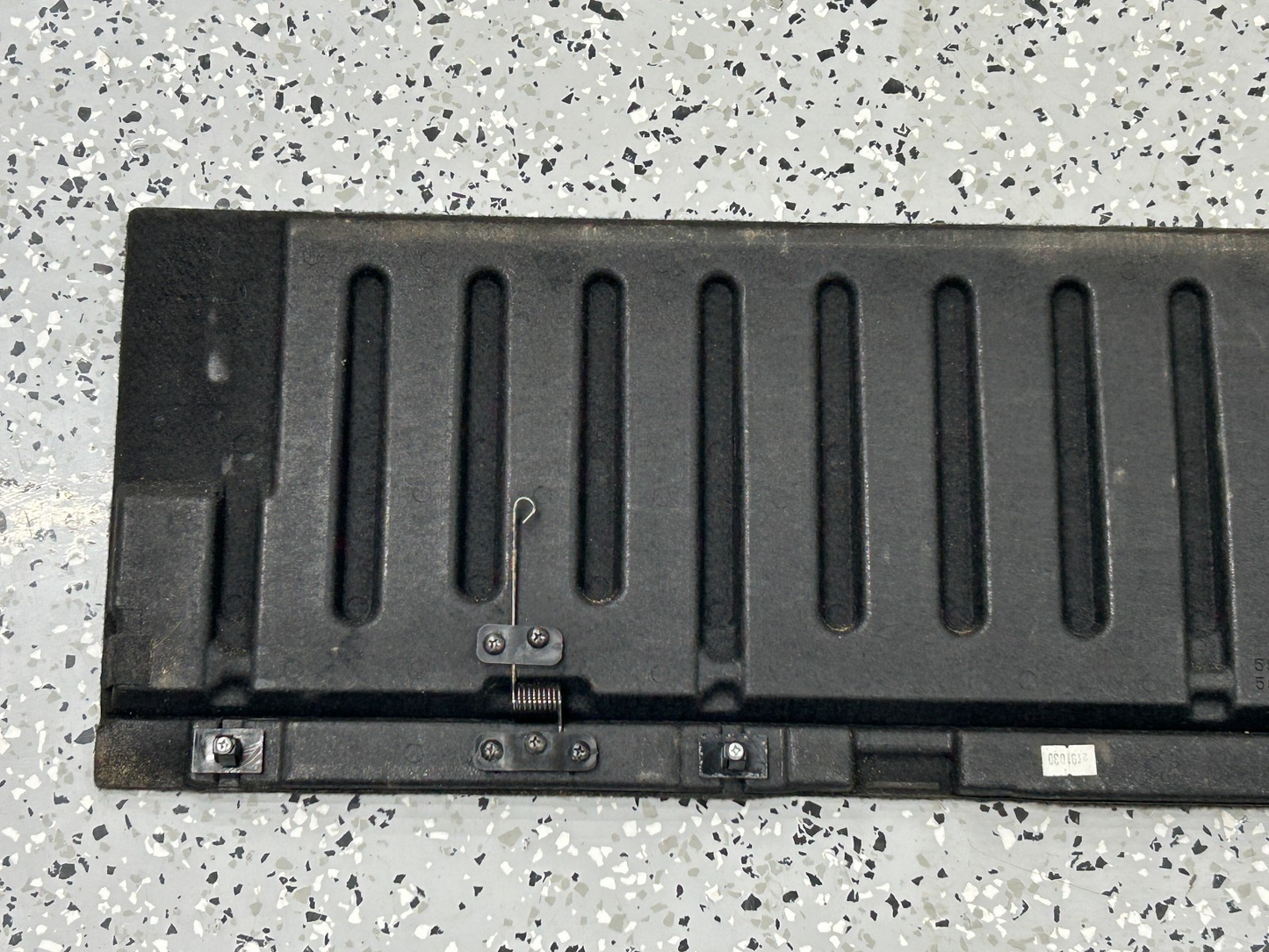 2010-2011 Toyota Highlander Deck Trim Board No. 1  Access Cover Black Carpet OEM