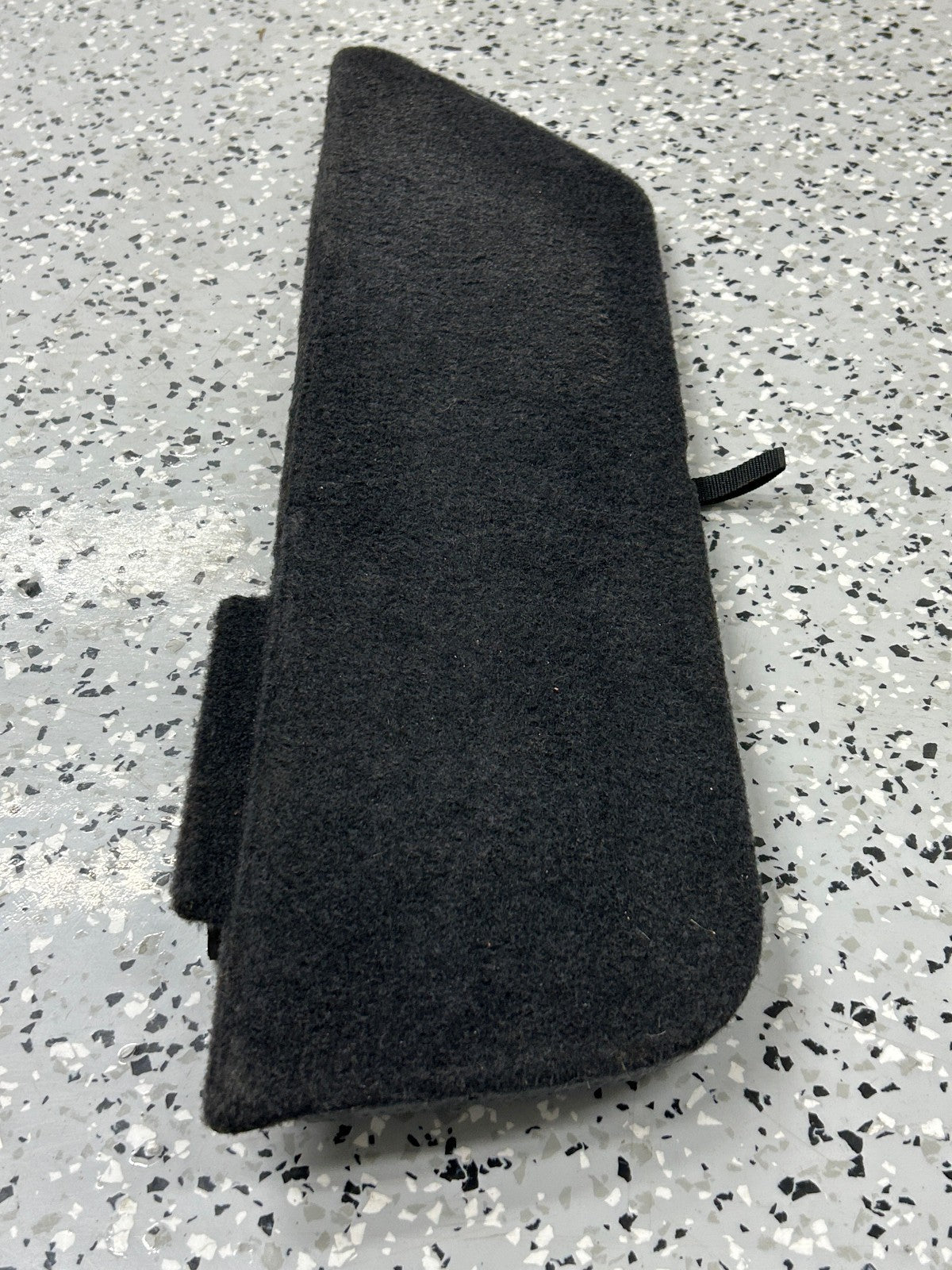 2008-2013 Toyota Highlander Right Trunk Floor Access Cover Black Carpet OEM