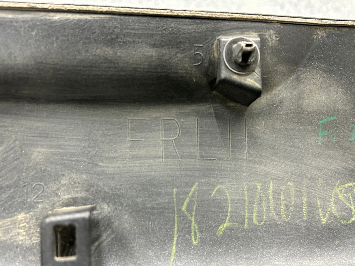 2010-2013 Toyota Highlander Door Molding Left Front Lower Trim 75072-0E030 OEM