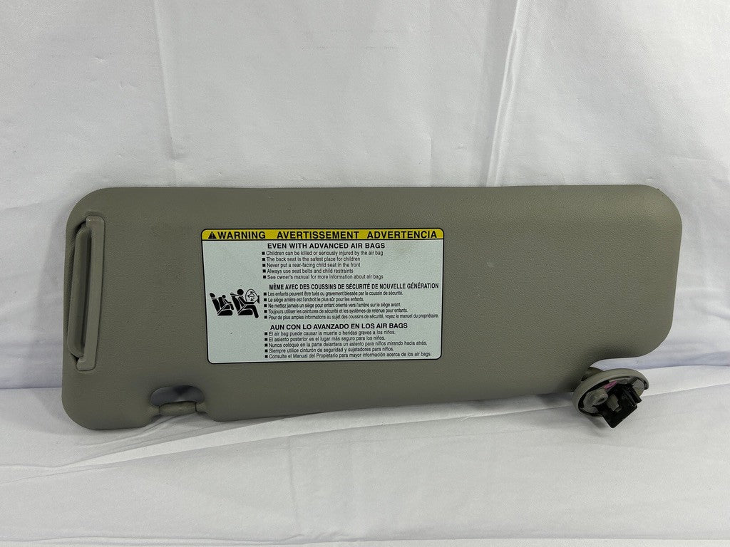 2010-2013 Toyota Highlander Sun Visor Right Side Mirror Gray OEM