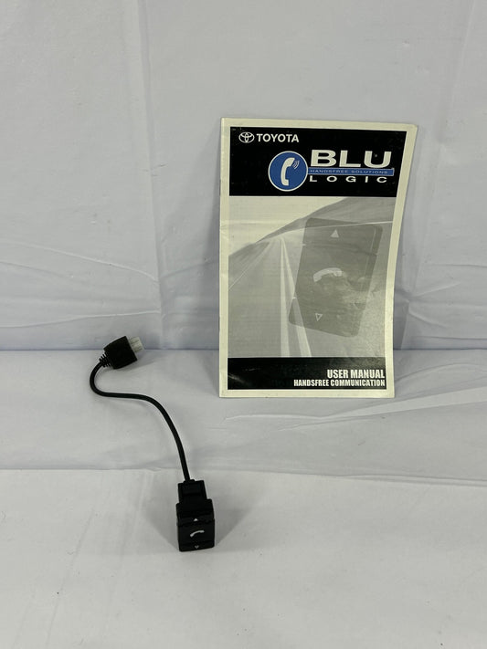 2010-2013 Toyota Highlander Blu Logic Handsfree Button and User Manual OEM