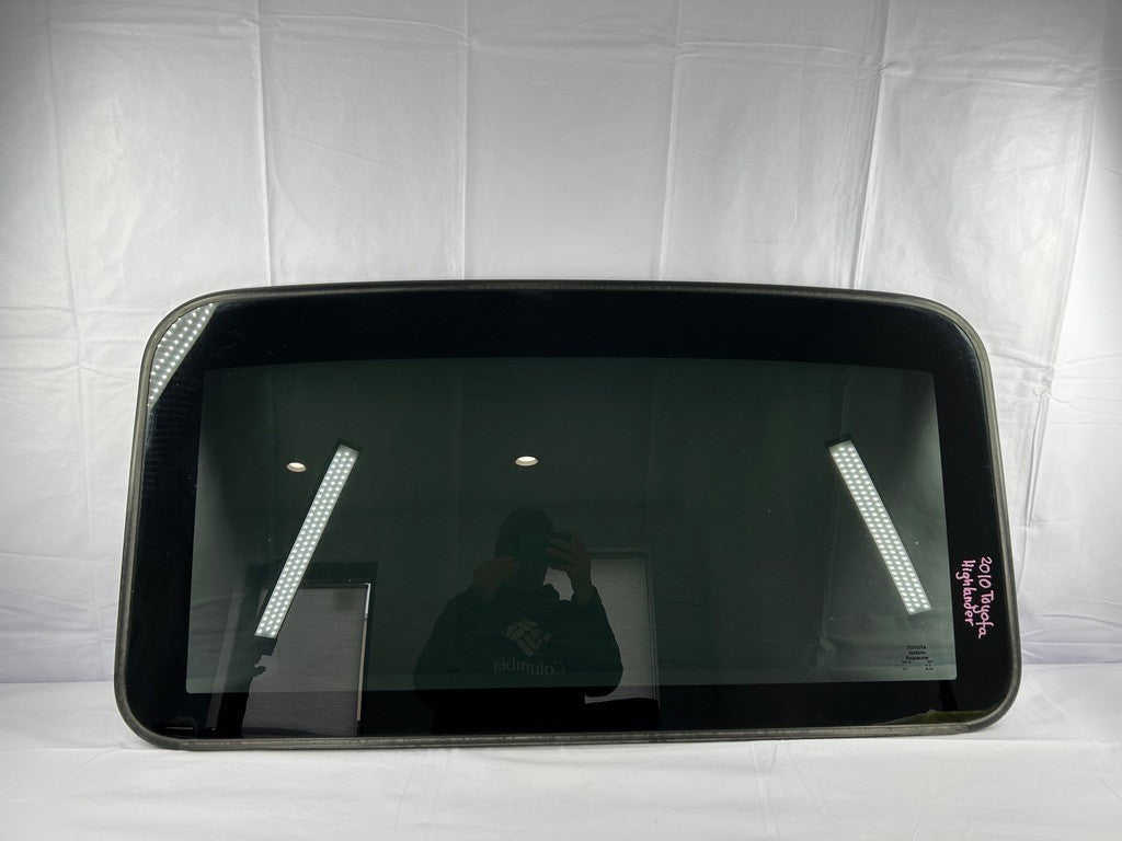 2004-2013 Toyota Highlander Sun Roof Sunroof Window Glass Factory 63201-0E030