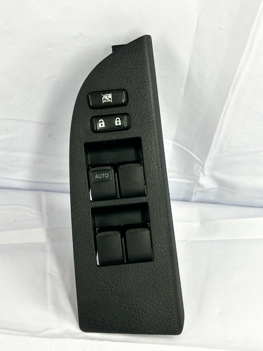2008-2013 Toyota Highlander Left Front Window Master Switch & Bezel OEM