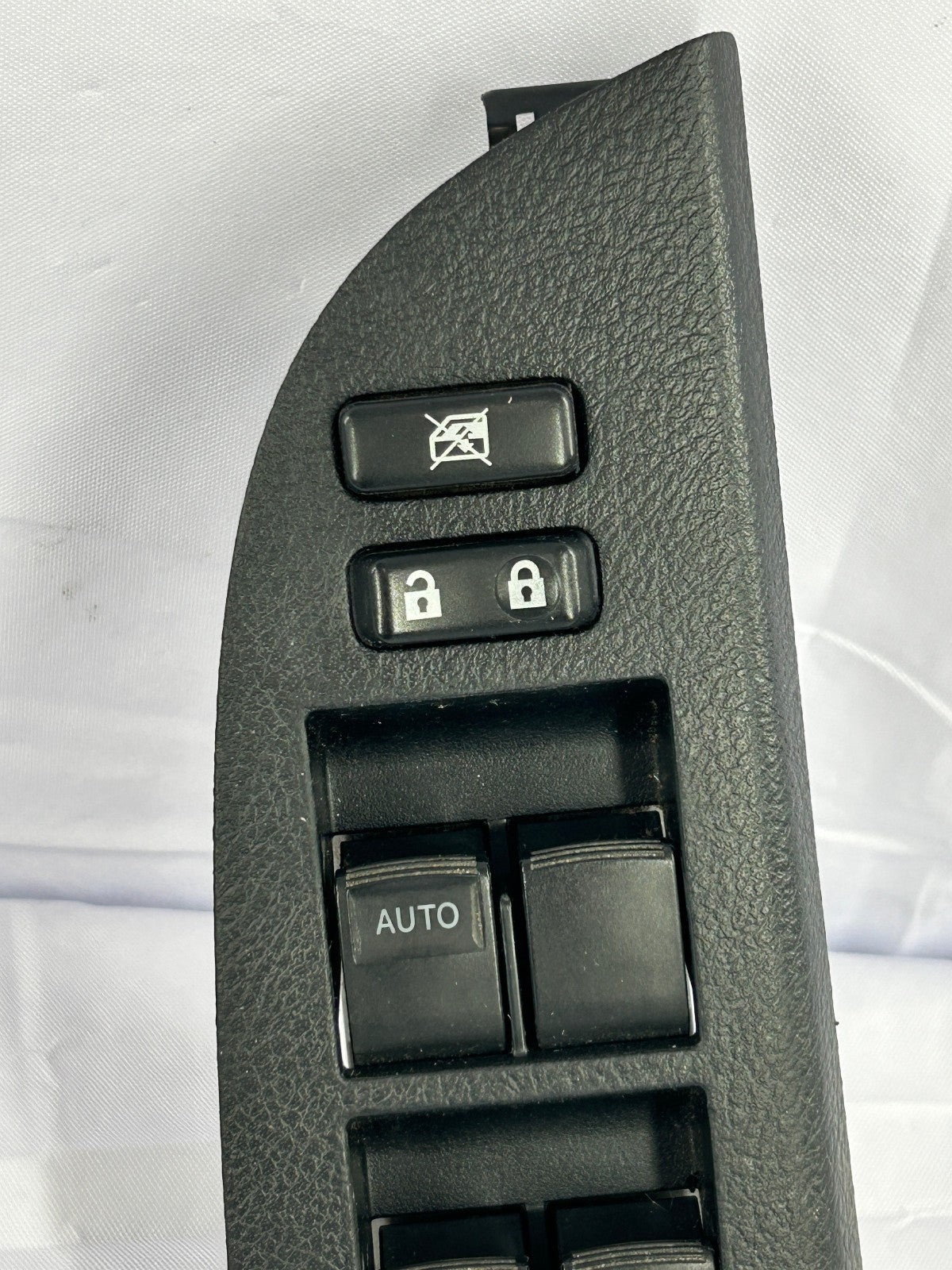 2008-2013 Toyota Highlander Left Front Window Master Switch & Bezel OEM
