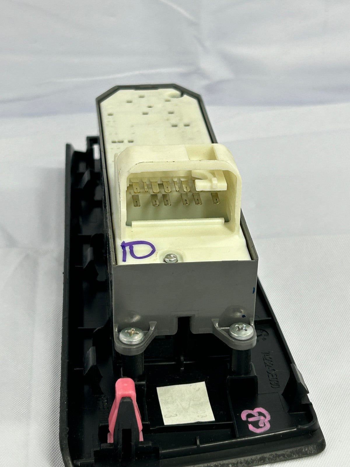 2008-2013 Toyota Highlander Left Front Window Master Switch & Bezel OEM