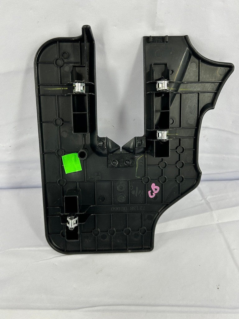 2008-2013 Toyota Highlander Rear Seat Track Cover Driver 72138-0E060