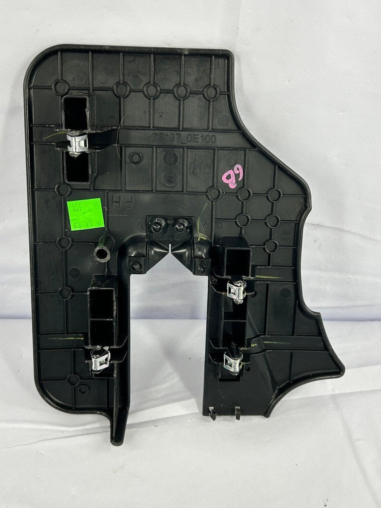 2008-2013 Toyota Highlander  Rear Seat Track Cover Right 72137-0E100