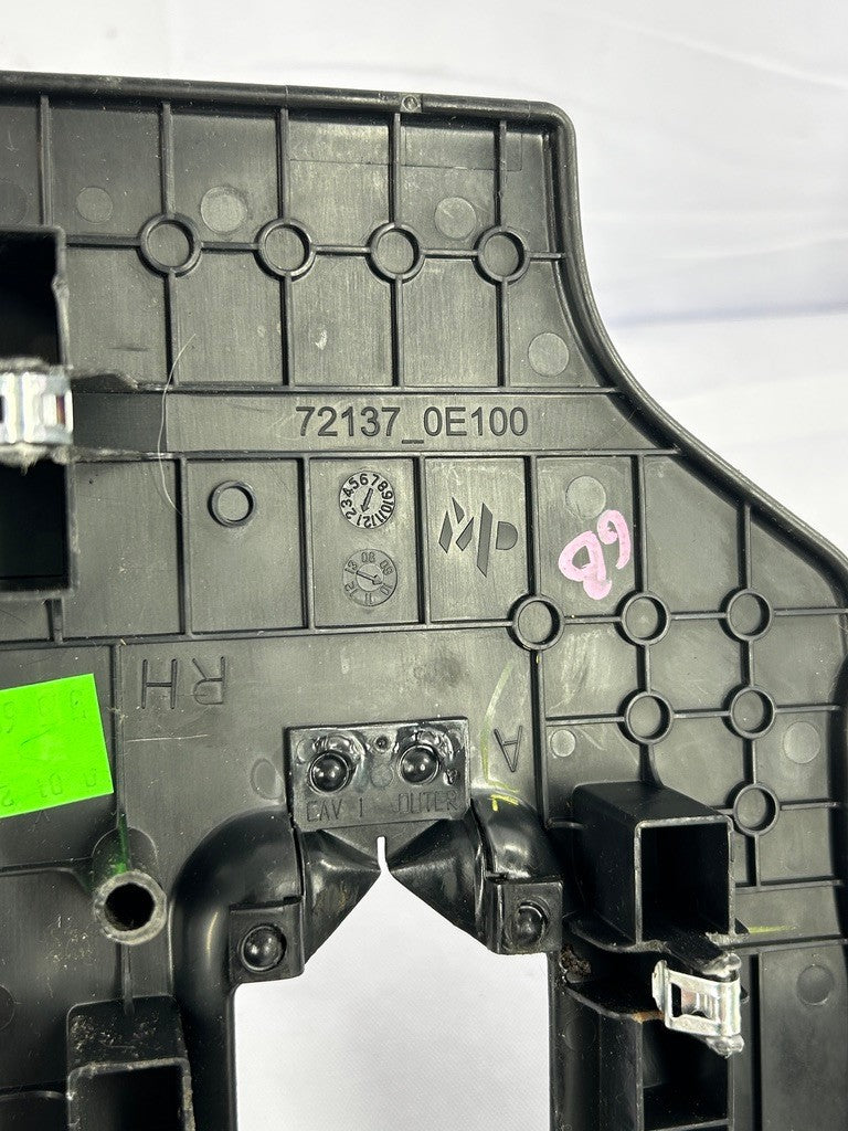 2008-2013 Toyota Highlander  Rear Seat Track Cover Right 72137-0E100