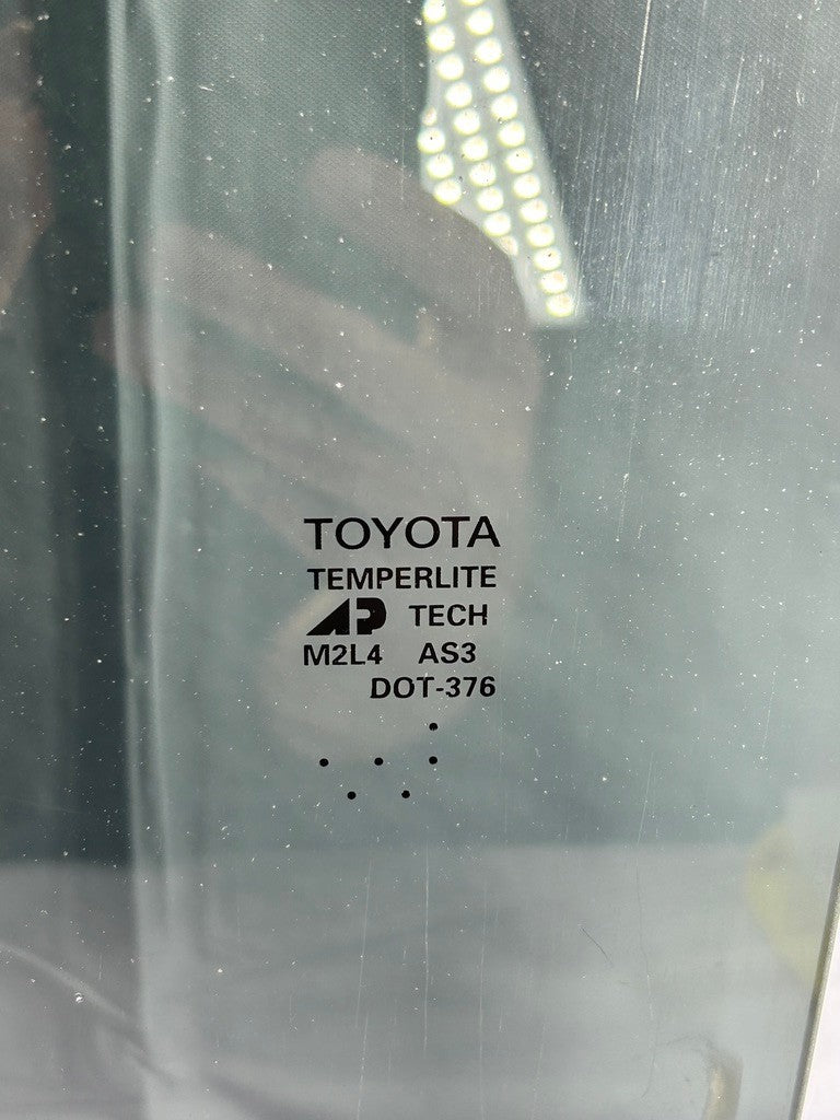 2004-2006 Toyota Tundra Double Cab Left Rear Window Glass OEM