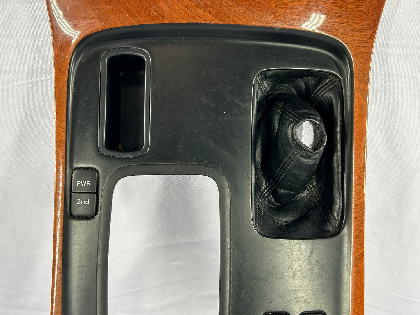 1998-2002 Lexus LX470 Center Console Shifter Boot Bezel Switches Cupholder OEM
