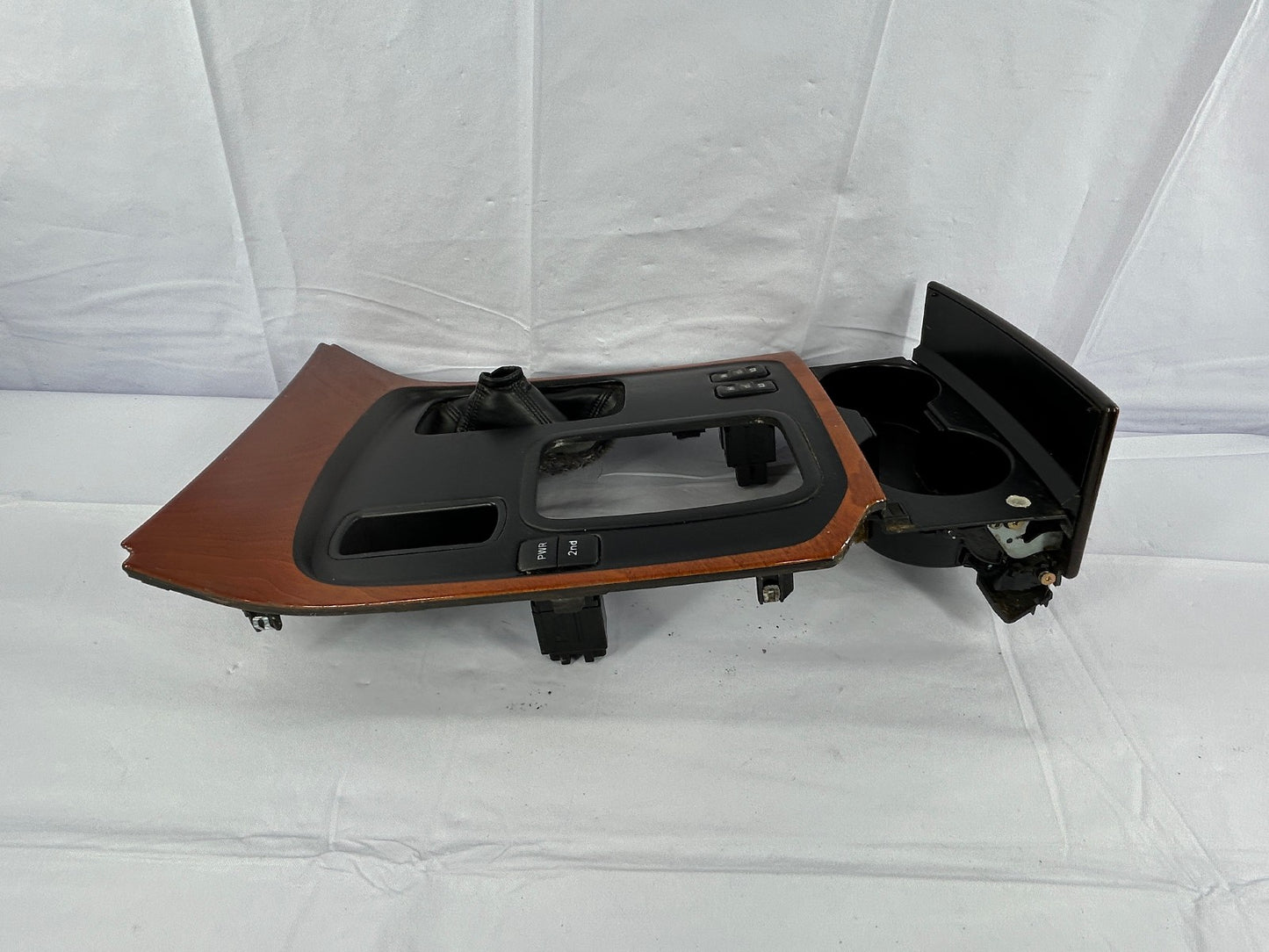 1998-2002 Lexus LX470 Center Console Shifter Boot Bezel Switches Cupholder OEM
