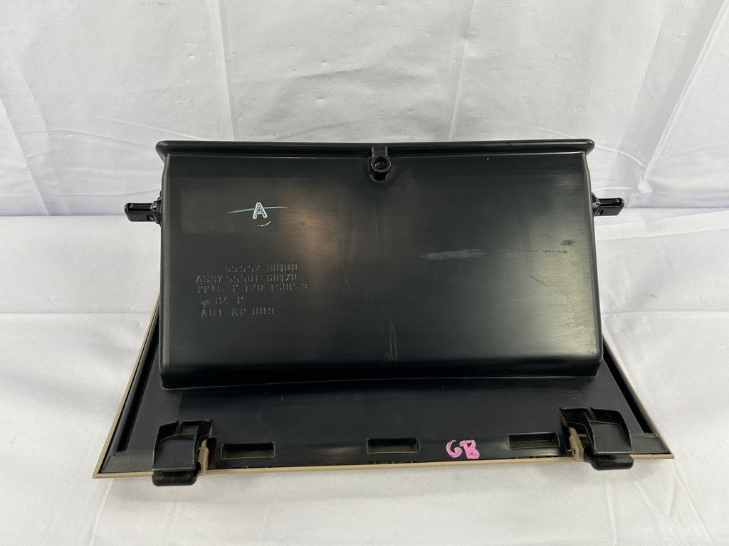 1998-2000 Lexus LX470 Dashboard RH Glove Box Bin Beige Compartment OEM
