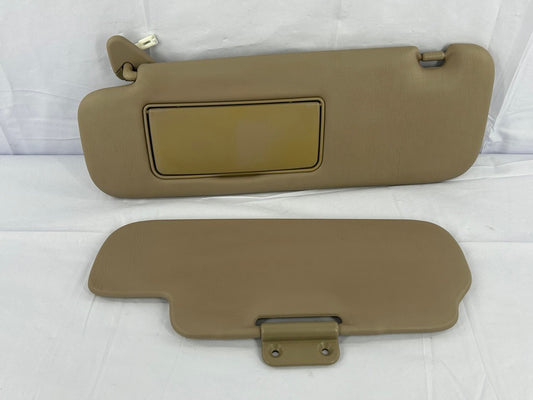 1999-2002 Lexus LX470 Left Front Sun Visor Beige OEM