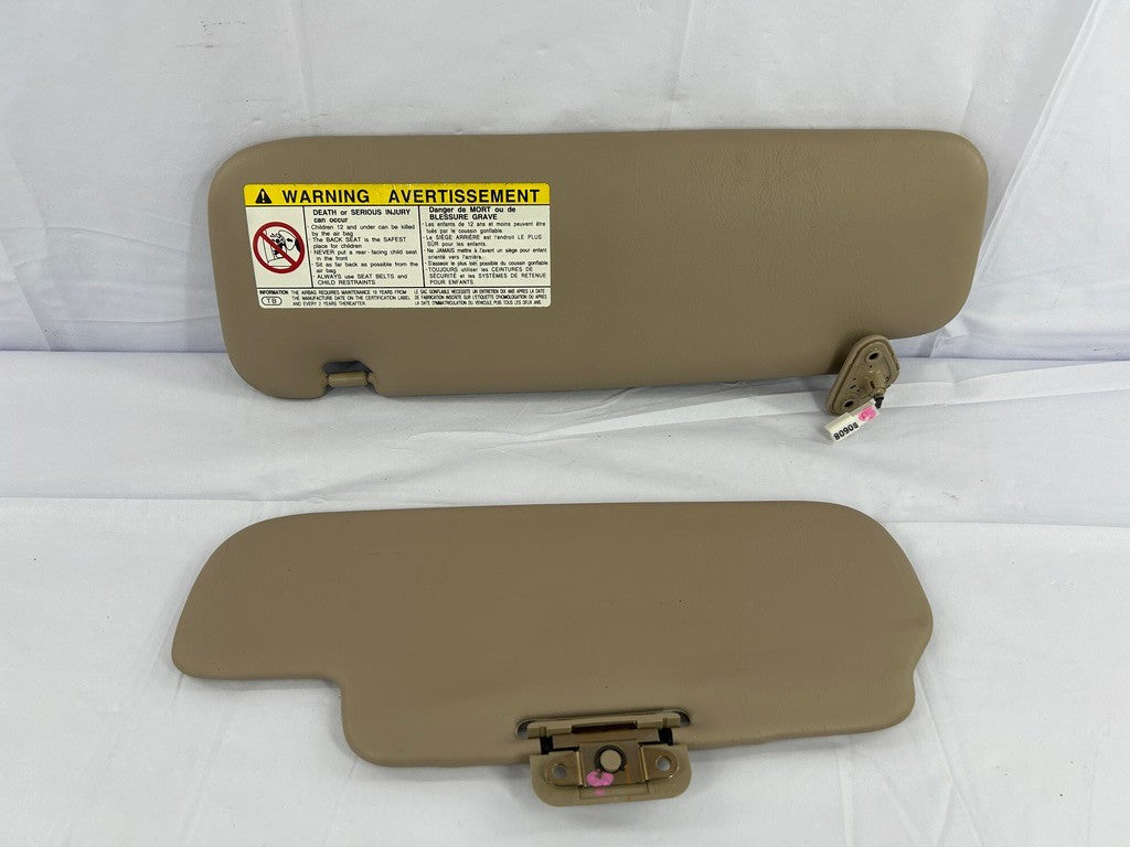 1999-2002 Lexus LX470 Right Front Sun Visor Beige OEM