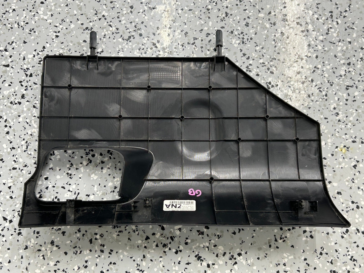 2009-2011 Honda Pilot Right Lower Dash Black Trim Cover OEM