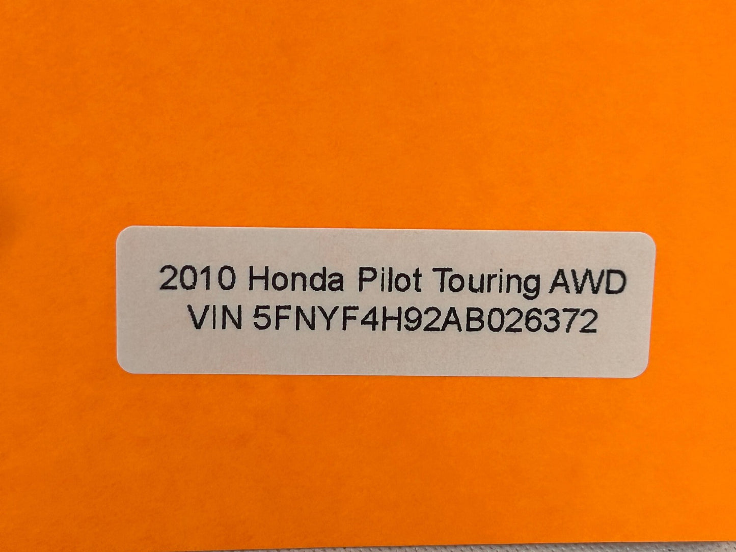 2009-2015 Honda Pilot Left Front Scuff Plate Garnish Trim OEM