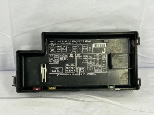 2000-2004 Subaru Legacy Outback Main Fuse Cover Relay Box Lid Trim OEM