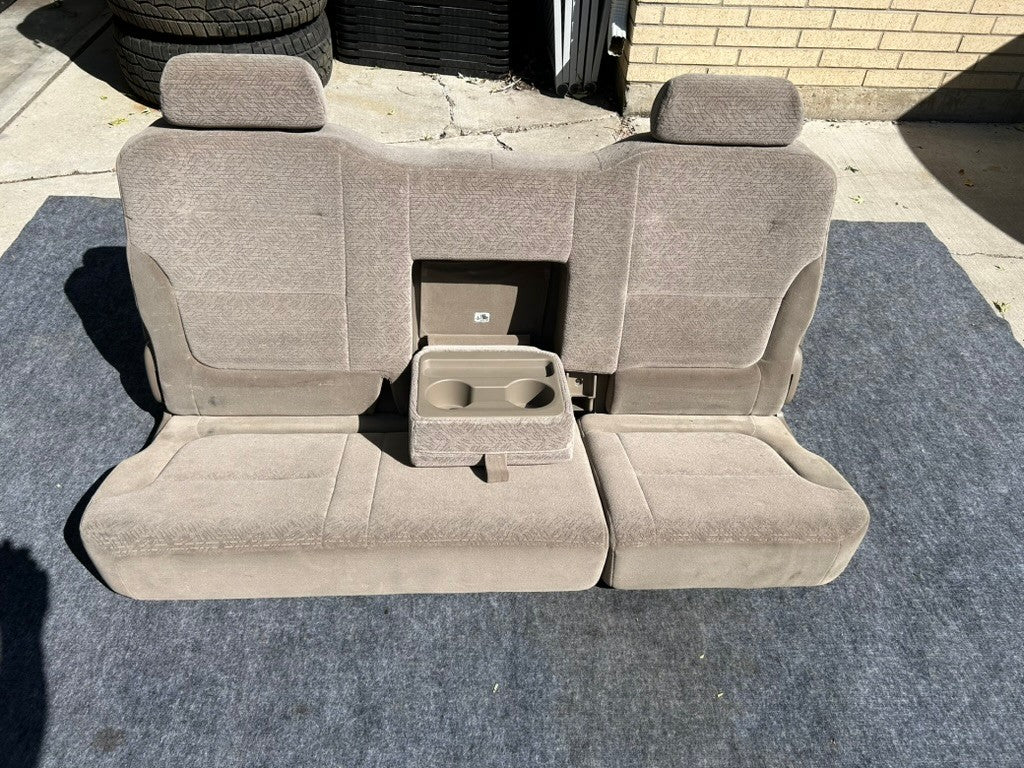 2000-2006 Toyota Tundra SR5 Access Cab Rear Seat Bench Cloth Assy OEM