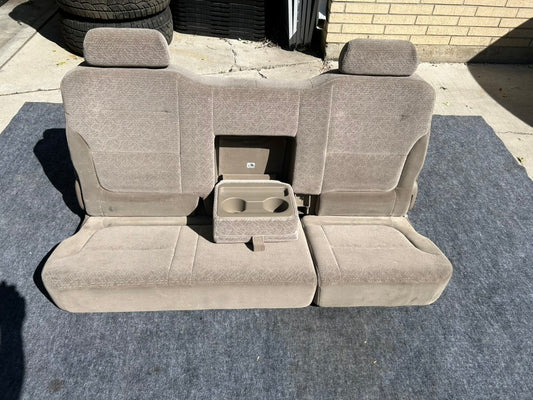 2000-2006 Toyota Tundra SR5 Access Cab Rear Seat Bench Cloth Assy OEM