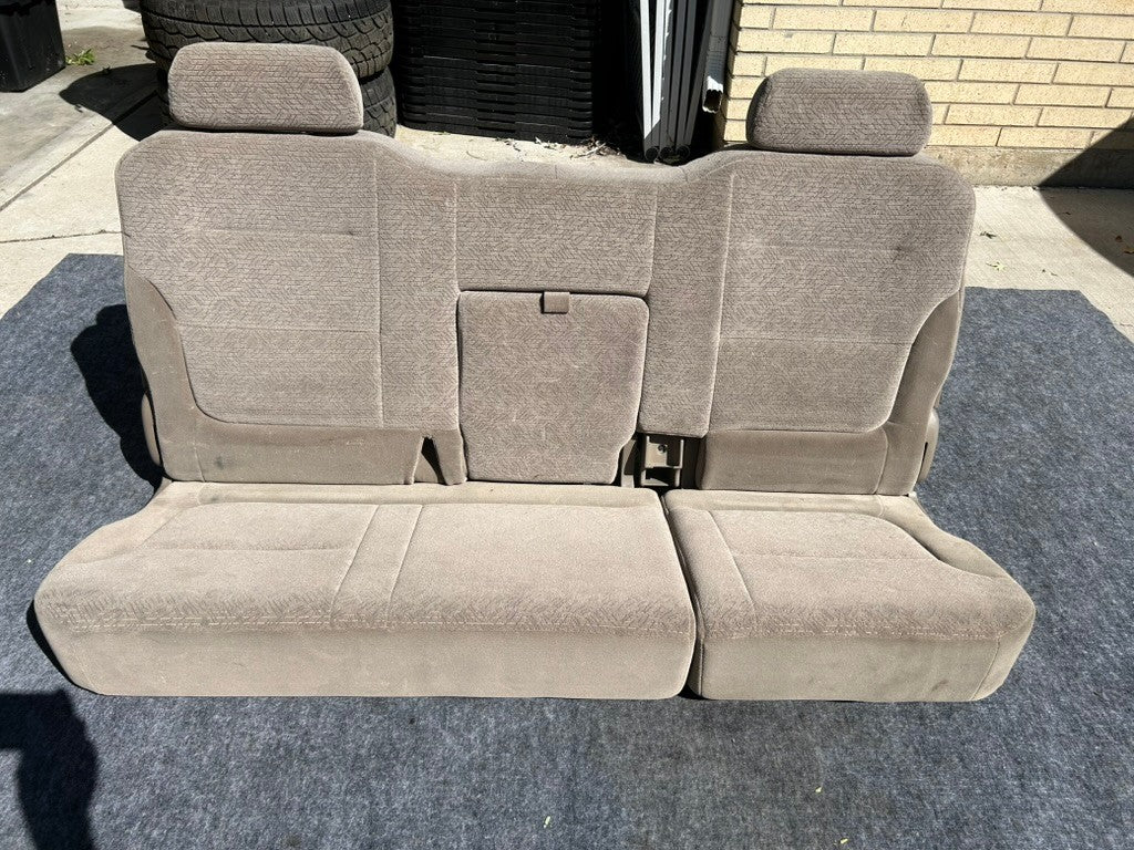 2000-2006 Toyota Tundra SR5 Access Cab Rear Seat Bench Cloth Assy OEM