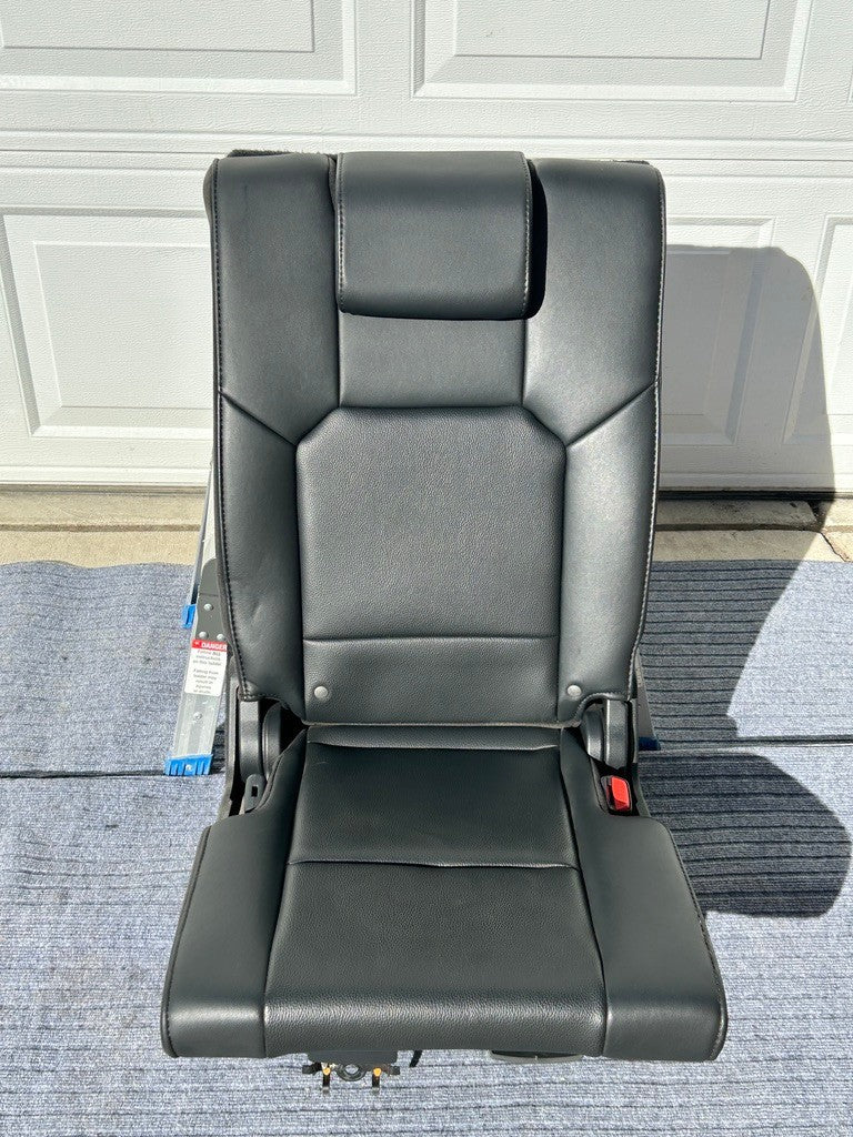 Honda Pilot 2009-2011 Touring Rear Third Row Right Seat Black Leather OEM