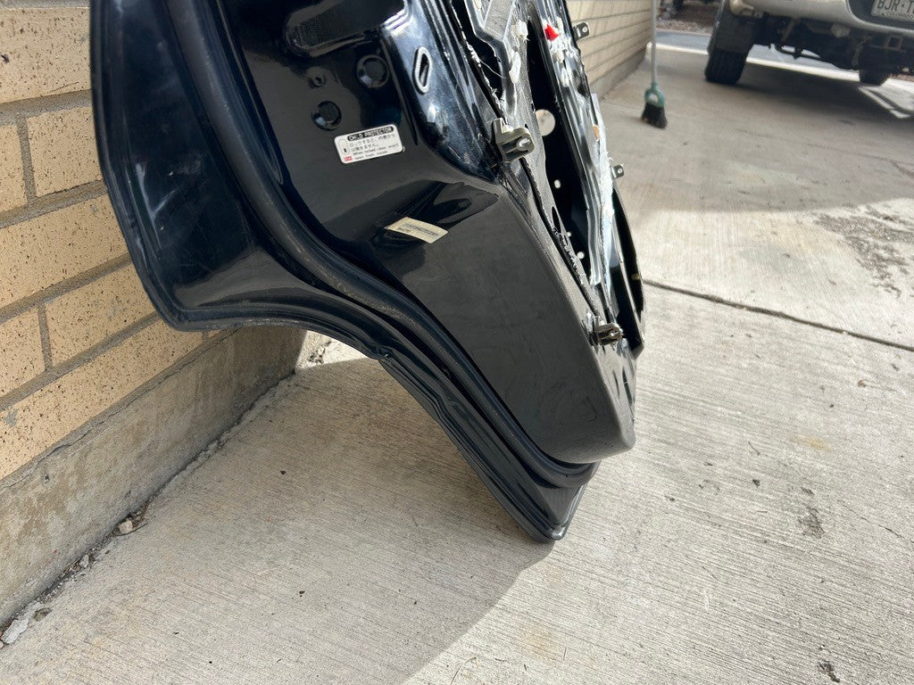 1999-2006 Lexus LX470 Door Shell Left Rear Door Shell Black OEM 6700360251