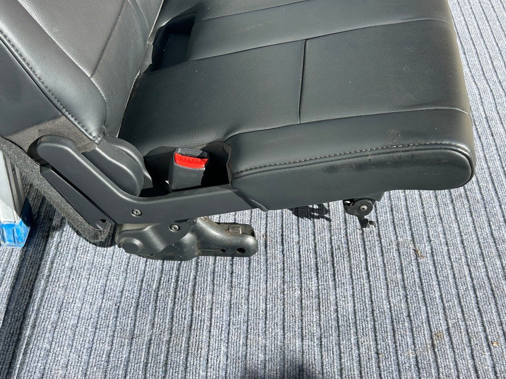 Honda Pilot 2009-2011 Touring Rear Third Row Left Seat Black Leather OEM