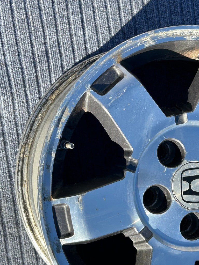 2009-2011 Honda Pilot 17X7.5 Aluminum Alloy Chrome 6 Spoke 42700SZAA61 OEM