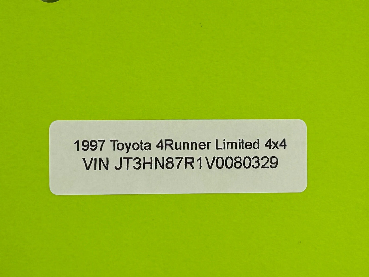 1990-1998 Toyota 4Runner High Pitch High Note Horn 86510-35050 OEM