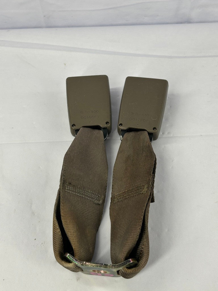 1996-2001 Toyota 4Runner Rear Seat Belt Center Receiver Buckle Brown OEM
