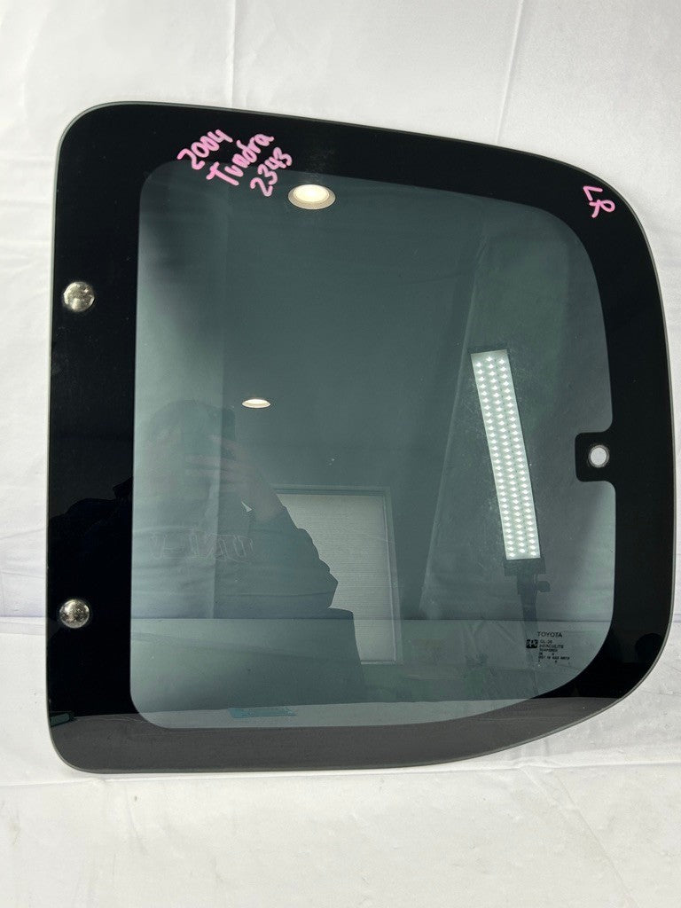 2000-2006 Toyota Tundra Extended Cab Left Rear Door Window Glass