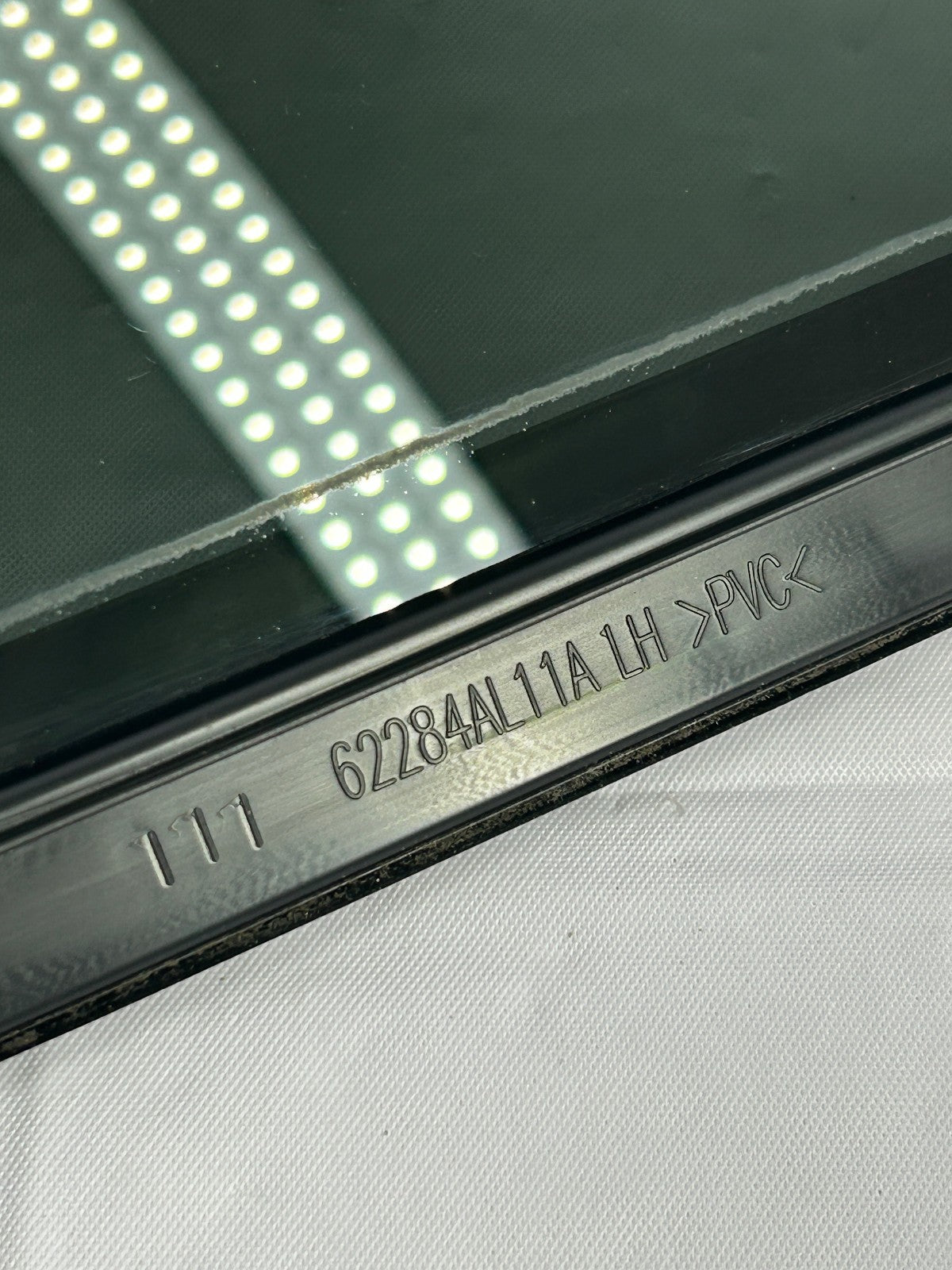 2015-2019 Subaru Outback Rear Left Door Quarter Partition Window Glass Tinted