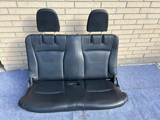 2008-2010 Toyota Highlander 3rd Row Rear Seat Black Leather LA20 OEM