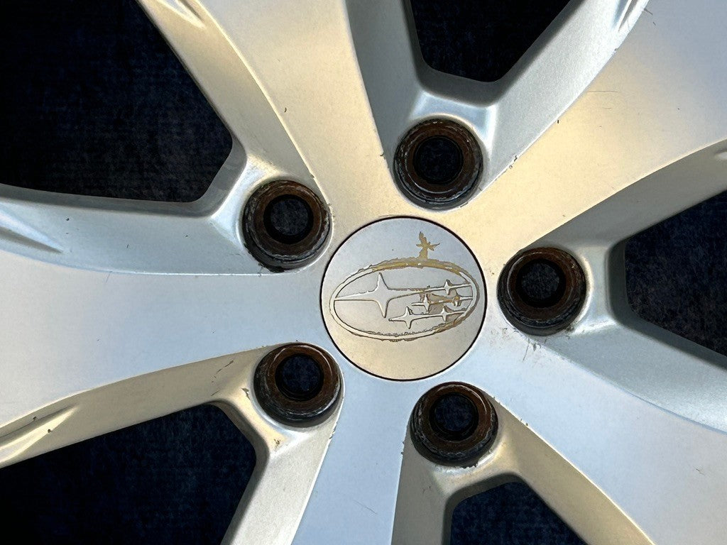 Subaru Forester 2014-2016 17X7 Aluminum Alloy Chrome 5 Spoke 68814 OEM