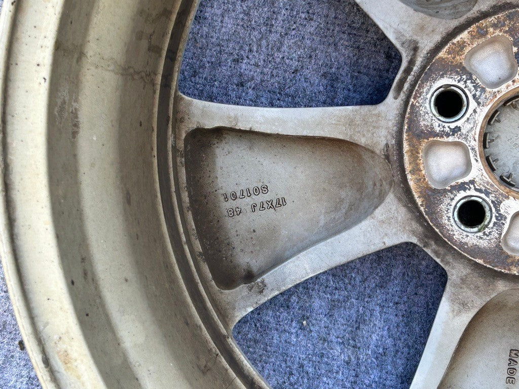 Subaru Forester 2014-2016 17X7 Aluminum Alloy Chrome 5 Spoke 68814 OEM