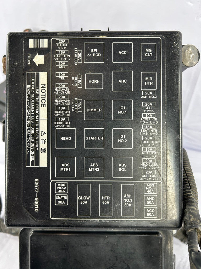 1998-2002 Lexus LX470 Land Cruiser OEM Fuse Relay Junction Box 8272060020 OEM