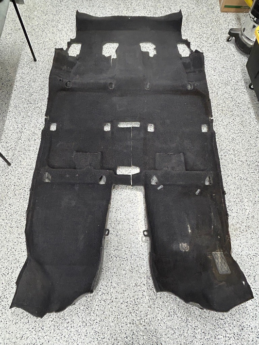 2010-2013 Toyota Highlander Main Cabin Floor Carpet Black 58510-0E050-CO OEM
