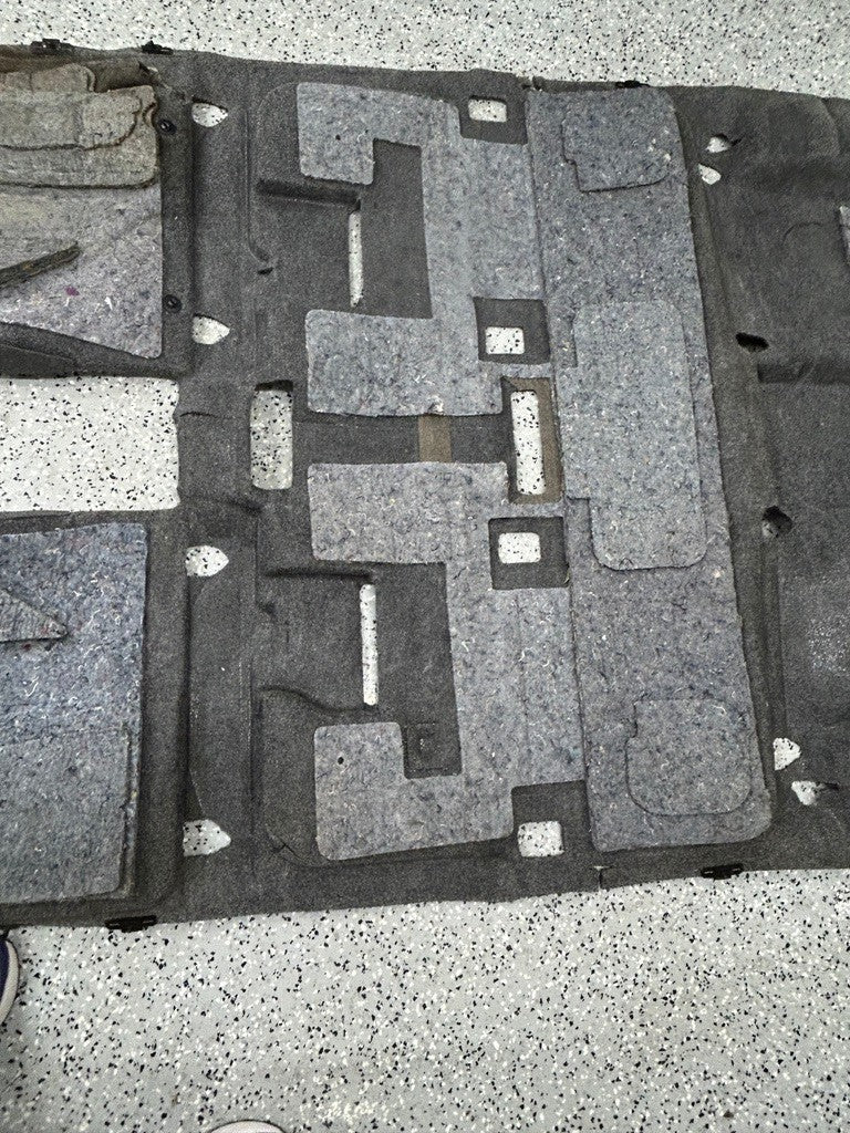 2010-2013 Toyota Highlander Main Cabin Floor Carpet Black 58510-0E050-CO OEM