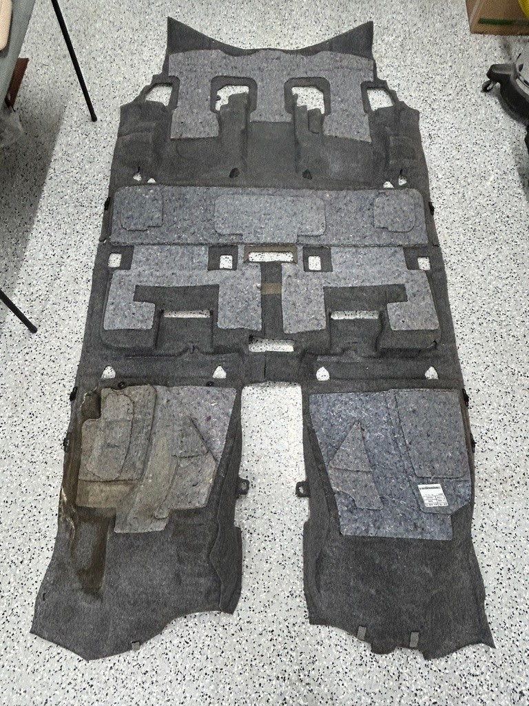 2010-2013 Toyota Highlander Main Cabin Floor Carpet Black 58510-0E050-CO OEM