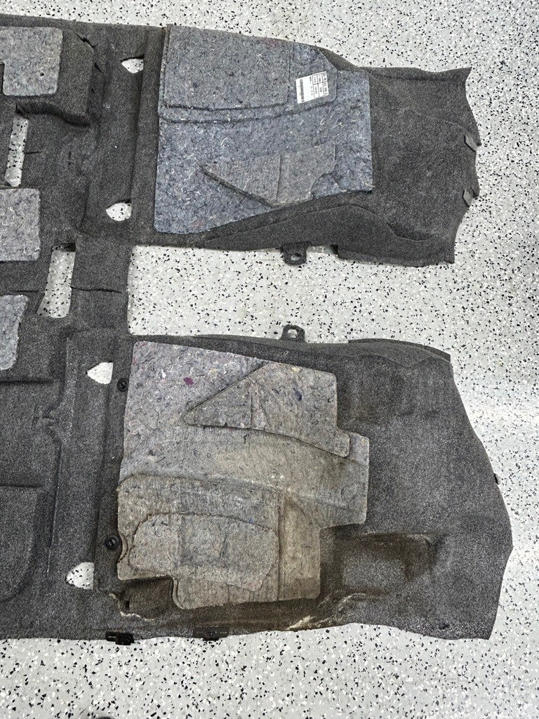 2010-2013 Toyota Highlander Main Cabin Floor Carpet Black 58510-0E050-CO OEM