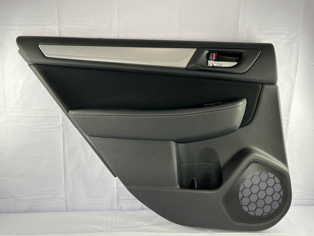 2015-2019 Subaru Outback REAR LEFT DRIVER Door Interior Trim Panel Card Leather