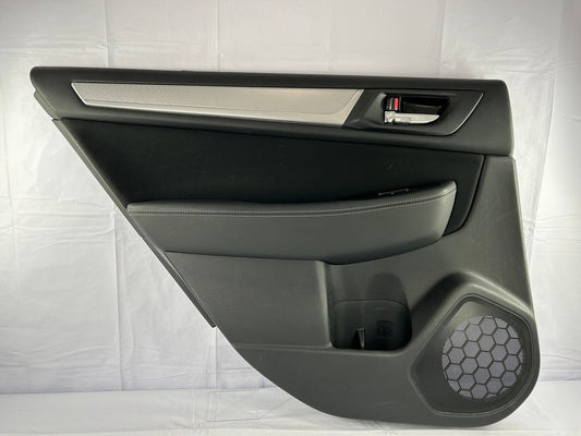 2015-2019 Subaru Outback REAR LEFT DRIVER Door Interior Trim Panel Card Leather