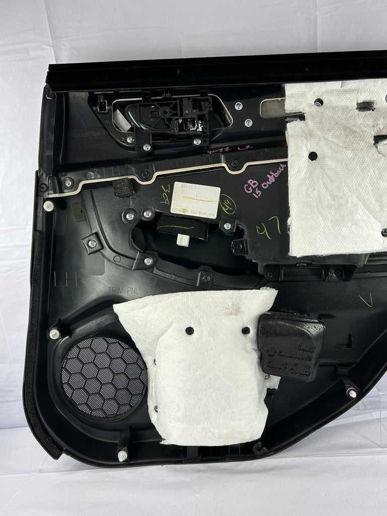 2015-2019 Subaru Outback REAR LEFT DRIVER Door Interior Trim Panel Card Leather