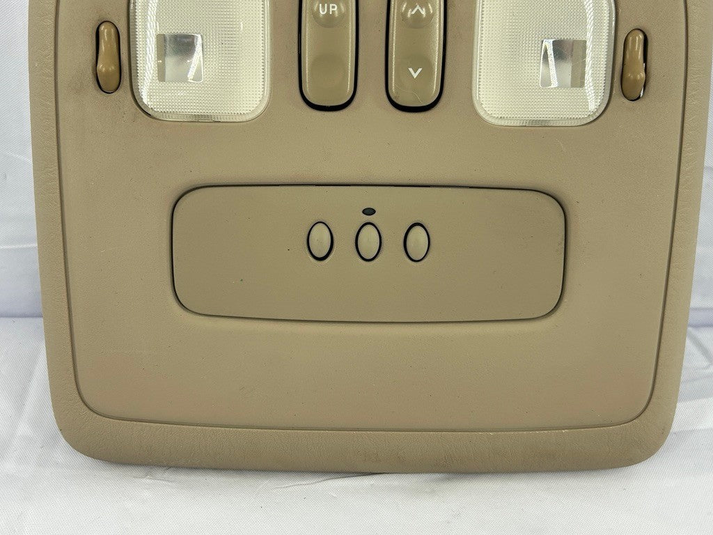 1998-2002 Lexus LX470 Overhead Console Dome Light Lamp Beige 63670-60040 OEM