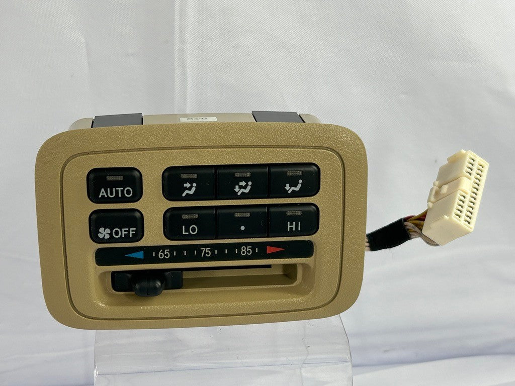 1998-2002 Lexus LX470 Rear A/C Heater Climate Control Switch Beige OEM
