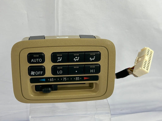 1998-2002 Lexus LX470 Rear A/C Heater Climate Control Switch Beige OEM
