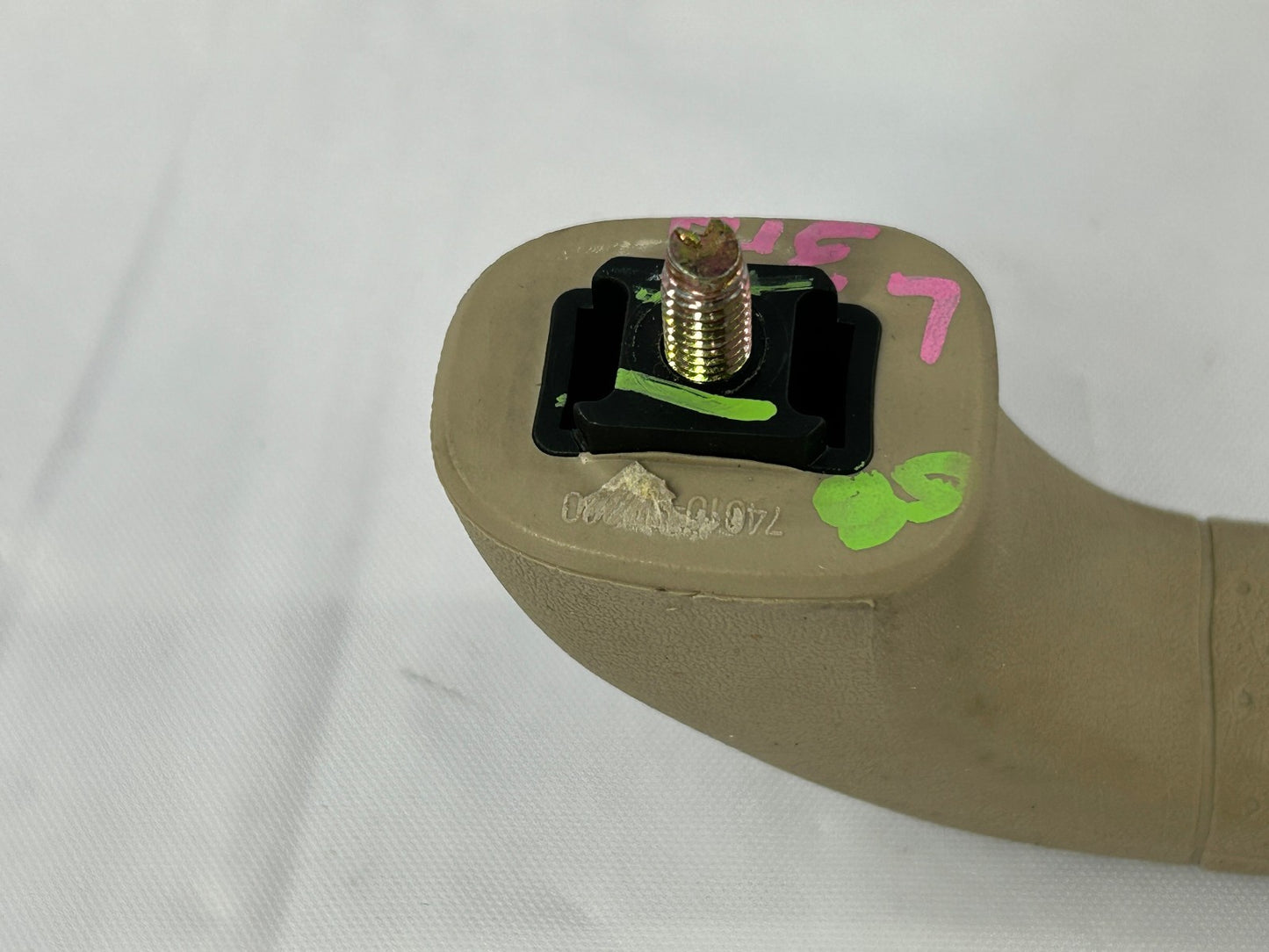 1998-2002 Lexus LX470 3rd Row Rear Left-Side Assist Grip Handle Beige OEM