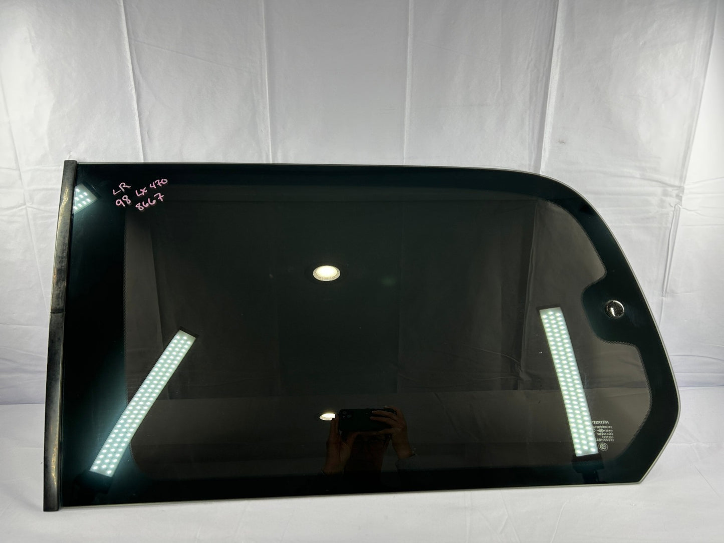 1998-2003 Lexus LX470 Left Driver Rear Quarter Window Glass