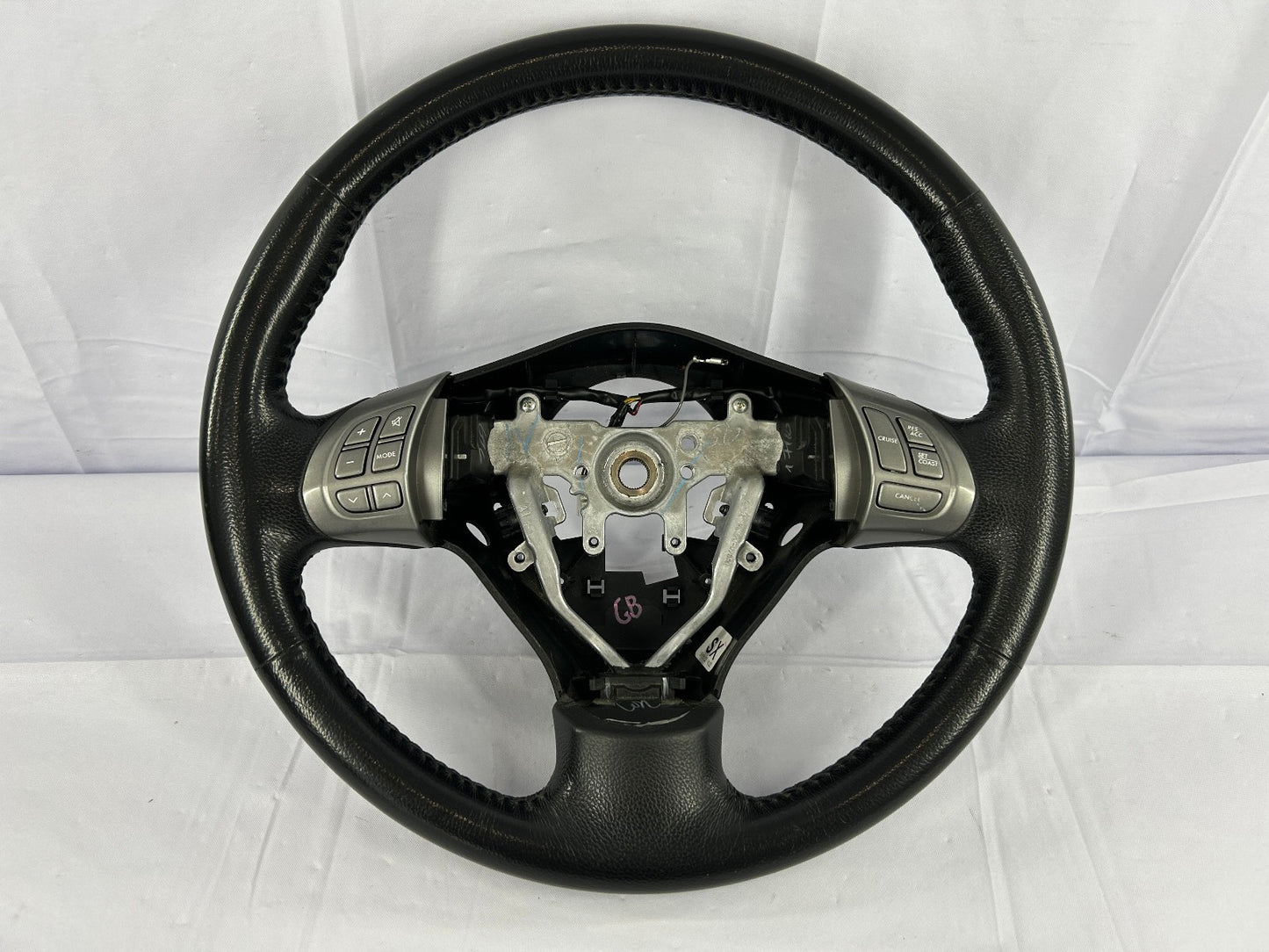 2008-2011 Subaru Impreza Premium Leather Steering Wheel Audio Cruise Control OEM