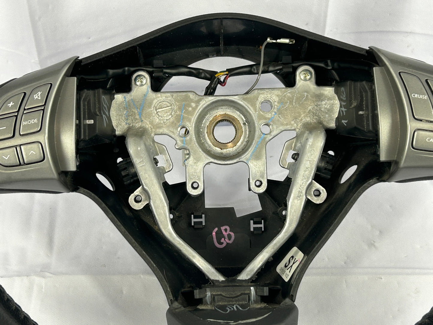 2008-2011 Subaru Impreza Premium Leather Steering Wheel Audio Cruise Control OEM